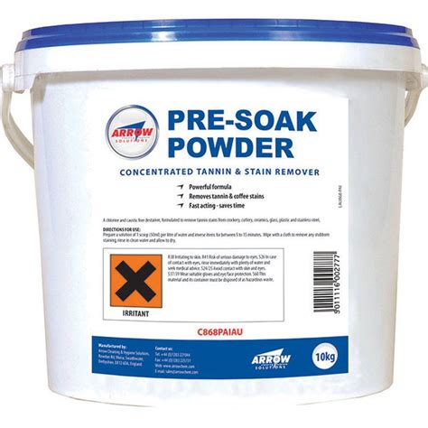 Arrow Pre Soak Powder 5kg Cpd Direct