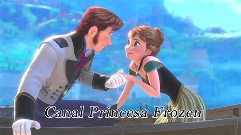 Games Episode Hans Finally Gets To Kiss Anna Elsa And Anna Of