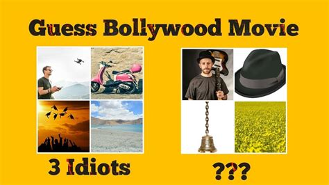 Guess bollywood movie - part 1 - YouTube