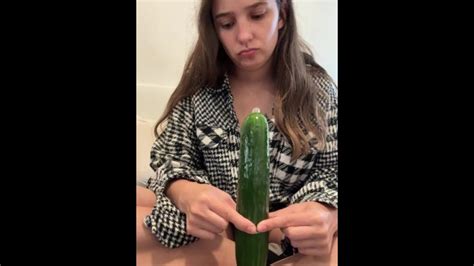 Fucking My Tight Pussy With Giant Cucumber Xxx Mobile Porno Videos Movies IPornTV Net