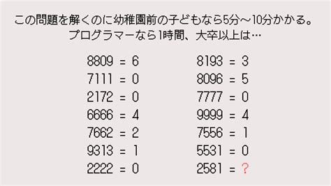 おた On Twitter 頭のいい人ほど解けない。 あなたは解けますか？ Jqbcniufym Twitter