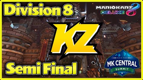 準決勝MK Central SUMMITリーグプレシーズンDivision 8マリオカート8DX概要欄見てね YouTube