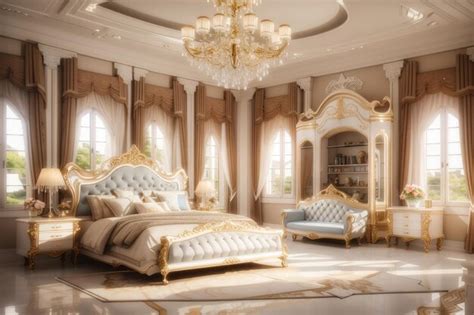 Premium AI Image | Luxury bedroom of house in beautiful design