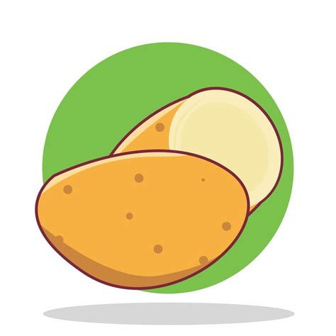 Potato Vector Flat Style Vector Art At Vecteezy