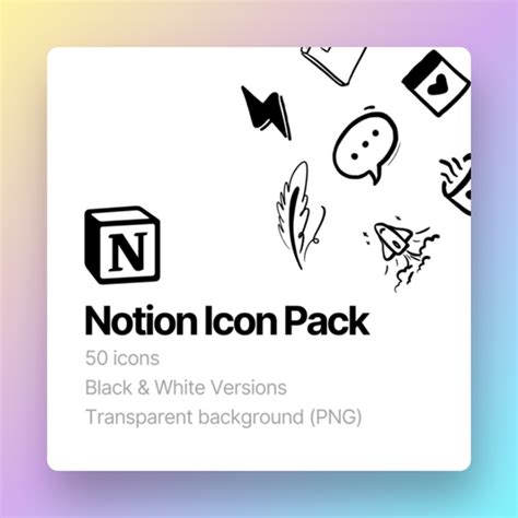 Notion Icon Pack