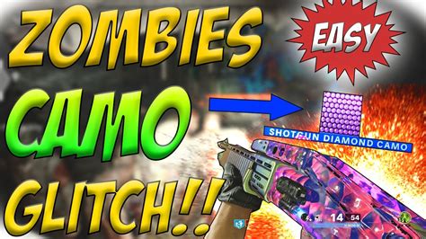 New Easy Zombies Camo Pile Up Glitch In Black Ops Cold War Zombies