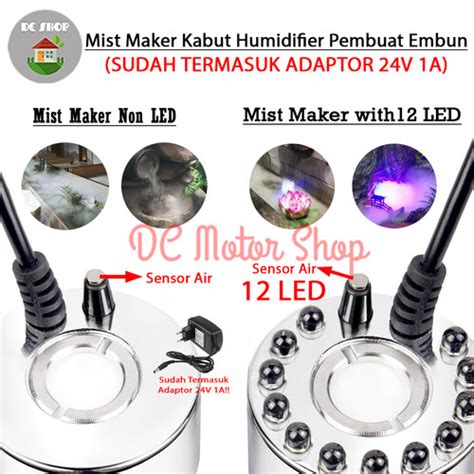 Jual Mist Maker Mesin Kabut Humidifier Pembuat Embun Fogger Uap