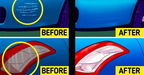 How To Remove Scratches From A Car 5 Minute Crafts