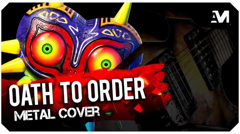 Zelda Majoras Mask Oath To Order Metal Cover Arathrum Youtube