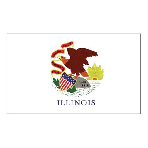 Illinois Flag for Sale | Buy Illinois State Flag Online