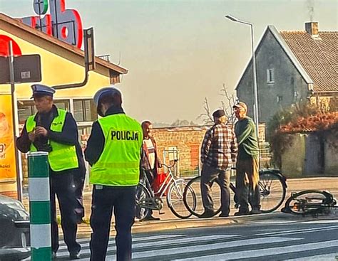 Ponad 80 letnia rowerzystka została potrącona OSTROW24 tv Ostrów