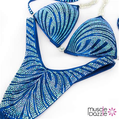 Blue Figure Competition Bikini FS350 Etsy