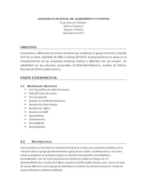 Docx Analisis Funcional De Aldehidos Y Cetonas Dokumen Tips