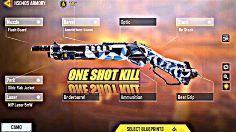 HS0405 BEST ONE SHOT KILL GUNSMITH SETUP COD MOBILE CODM HS0405 BEST