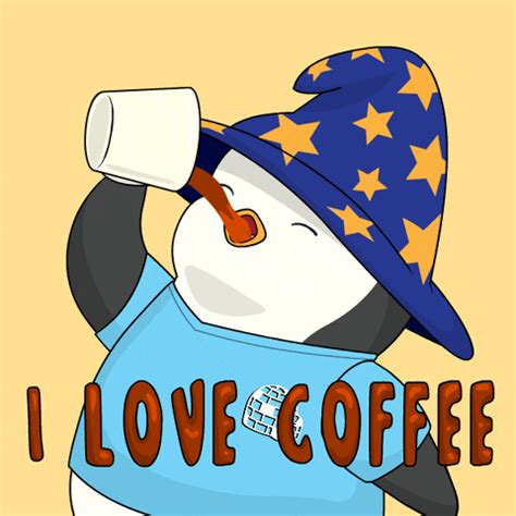 Good Morning Coffee By Pudgy Penguins Find Share On GIPHY