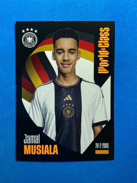 FIGURINE PANINI STICKER World Class 2024 N 88 Jamal Musiala Germany