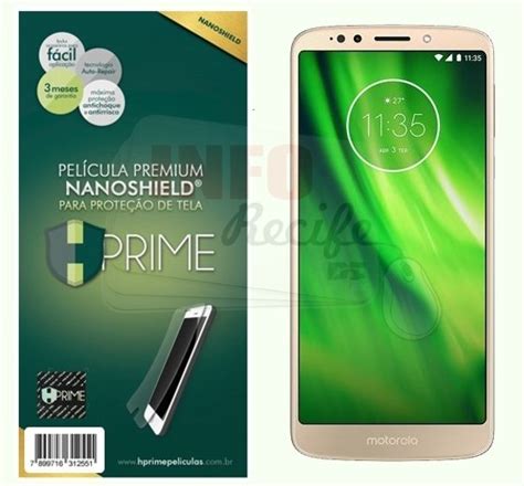 Película HPrime NanoShield Moto G6 Play 3240