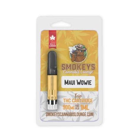 Buy Thc Cartridges 1ml Maui Wowie Online Canada Smokeys Cannabis