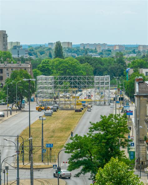 Rozbiórka sceny na 600 urodziny Łodzi dobiega końca Autobusy linii N5