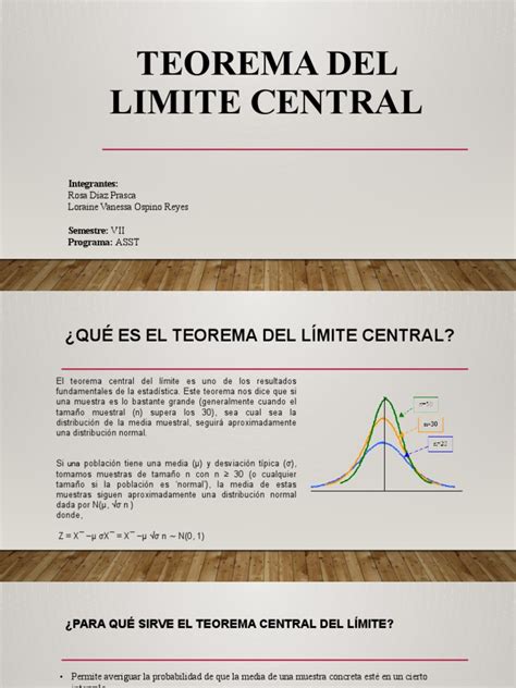 Teorema Del Limite Central Pdf