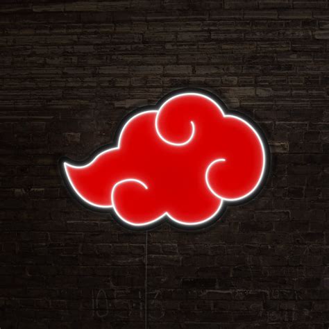 Akatsuki Cloud Logo Neon Sign | Akatsuki LED Sign | MyNeon Store