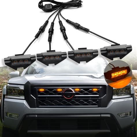 Dood Luces De Parrilla Para Nissan Frontier O Raptor O