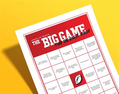 Super Bowl 2024 Party Game Bundle Printable Instant Download Pdf Etsy