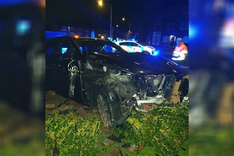 Driver Arrested After Crashing Car Into Garden Birkenhead News