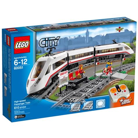 LEGO Trains Sets: 60051 High-Speed Passenger Train NEW-60051