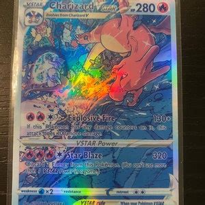 Charizard Vstar Rainbow Set Vmax Climax Gx Ex Vmax V Pokémon Card Orica