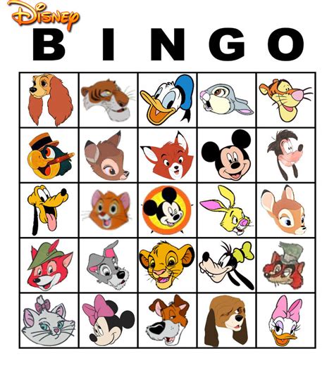 Custom Disney Bingo Card By Islanderfan91 On Deviantart