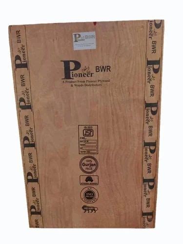 Pioneer Bwr Waterproof Plywood For Furniture Mm At Rs Sheet In