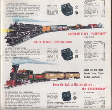 American Flyer S Gauge Electric Trains Catalog Folder