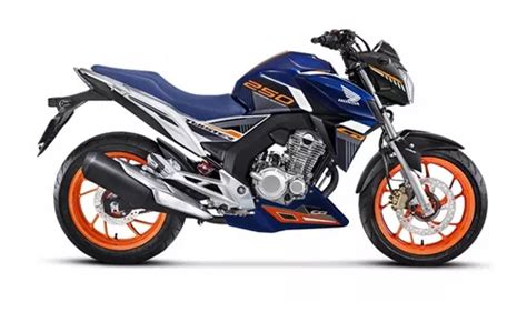 Spoiler Cb Twister 250 Edição Especial Azul Frete grátis