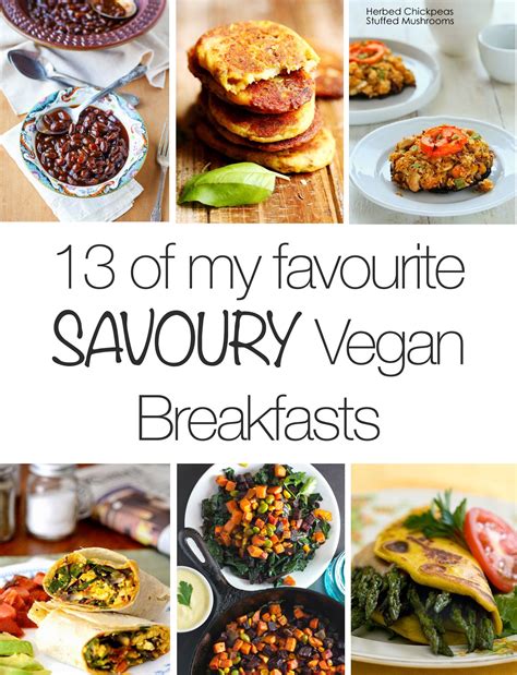 Delicious And Healthy Savoury Vegan Breakfast Recipes