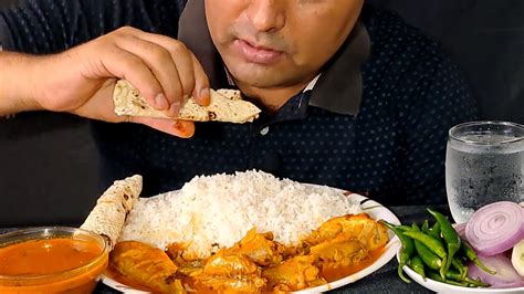 Asmr Eating Spicy Fish Curryfish Fry Eating Videosfish Curry And