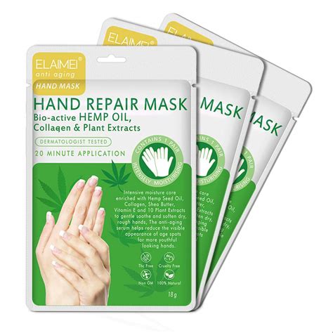 Amazon GUOYUAN Hand Moisturizer Mask 3 Packs Hand Spa Treament