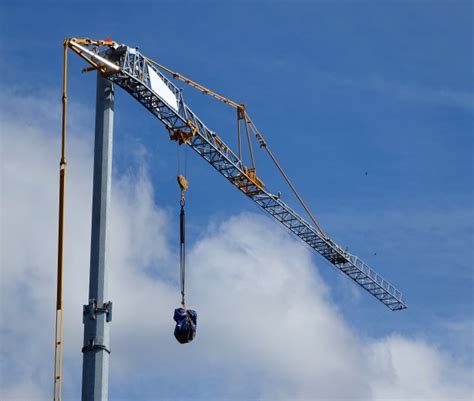 Crane Lifting A Load Free Stock Photo - Public Domain Pictures