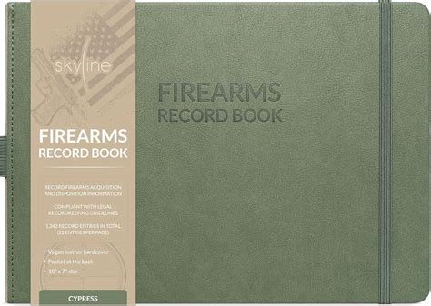 Skyline Firearms Acquisition And Disposition Record Book