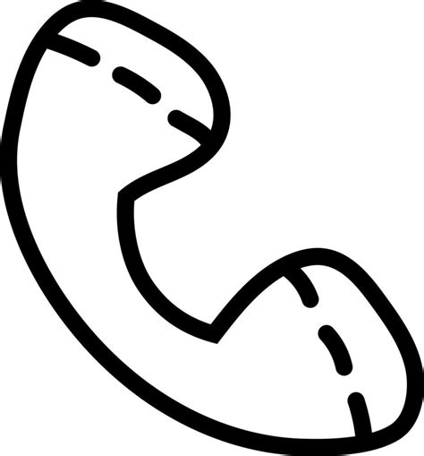 Phone Handle Illustration Vector On A White Background