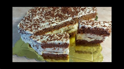 Torta nutellával töltött keksszel a közepén YouTube