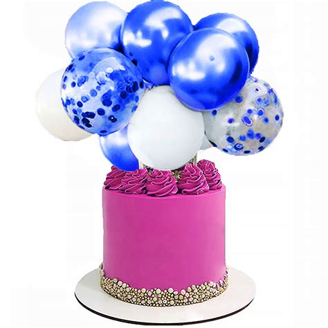 TOPPER NA TORT TOPER BALONY MIX URODZINY DEKORACJA 12822900103 Allegro Pl