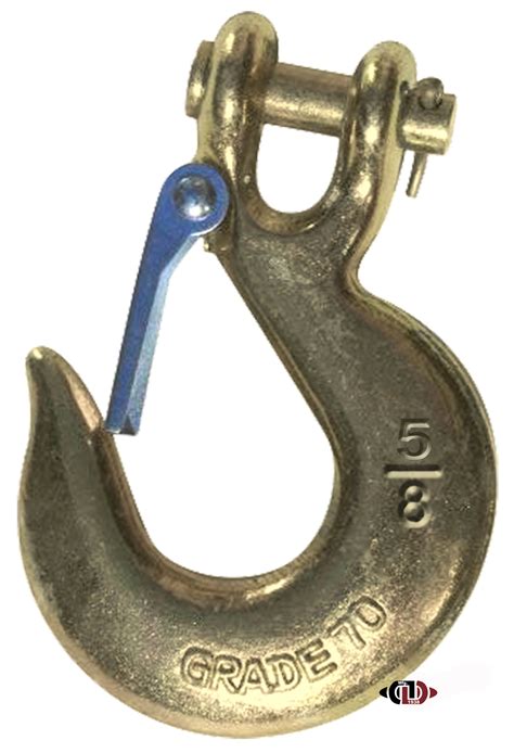 G Forged Clevis Slip Hook W Latch Hkc Slip G Durabilt Usa