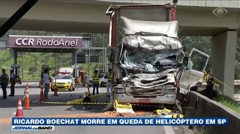 Ricardo Boechat morre em queda de helicóptero em São Paulo YouTube