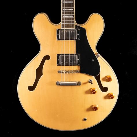 Tanglewood Semi Hollow Electric Guitar In Natural Reverb