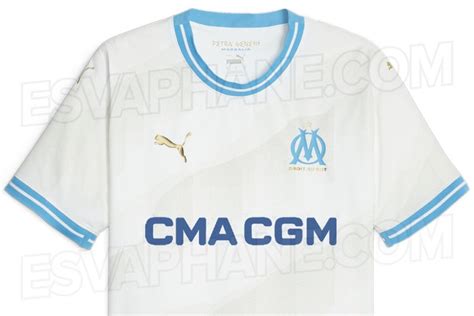 Les deux nouveaux maillots de l OM dévoilés