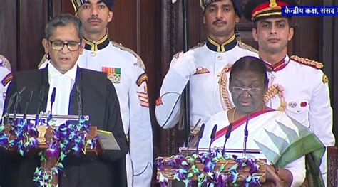 Droupadi Murmu Swearing-in Highlights: My election is the greatness of India, mother of ...