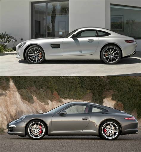 Mercedes Benz AMG GT Vs Porsche 911 Photo Comparison Autoevolution