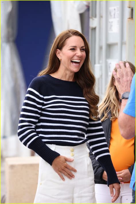 Kate Middleton Sets Sail With Team Great Britain During Grand Prix