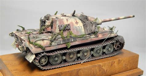 Jagdtiger 331 Panzer Baudedioramamilitär135